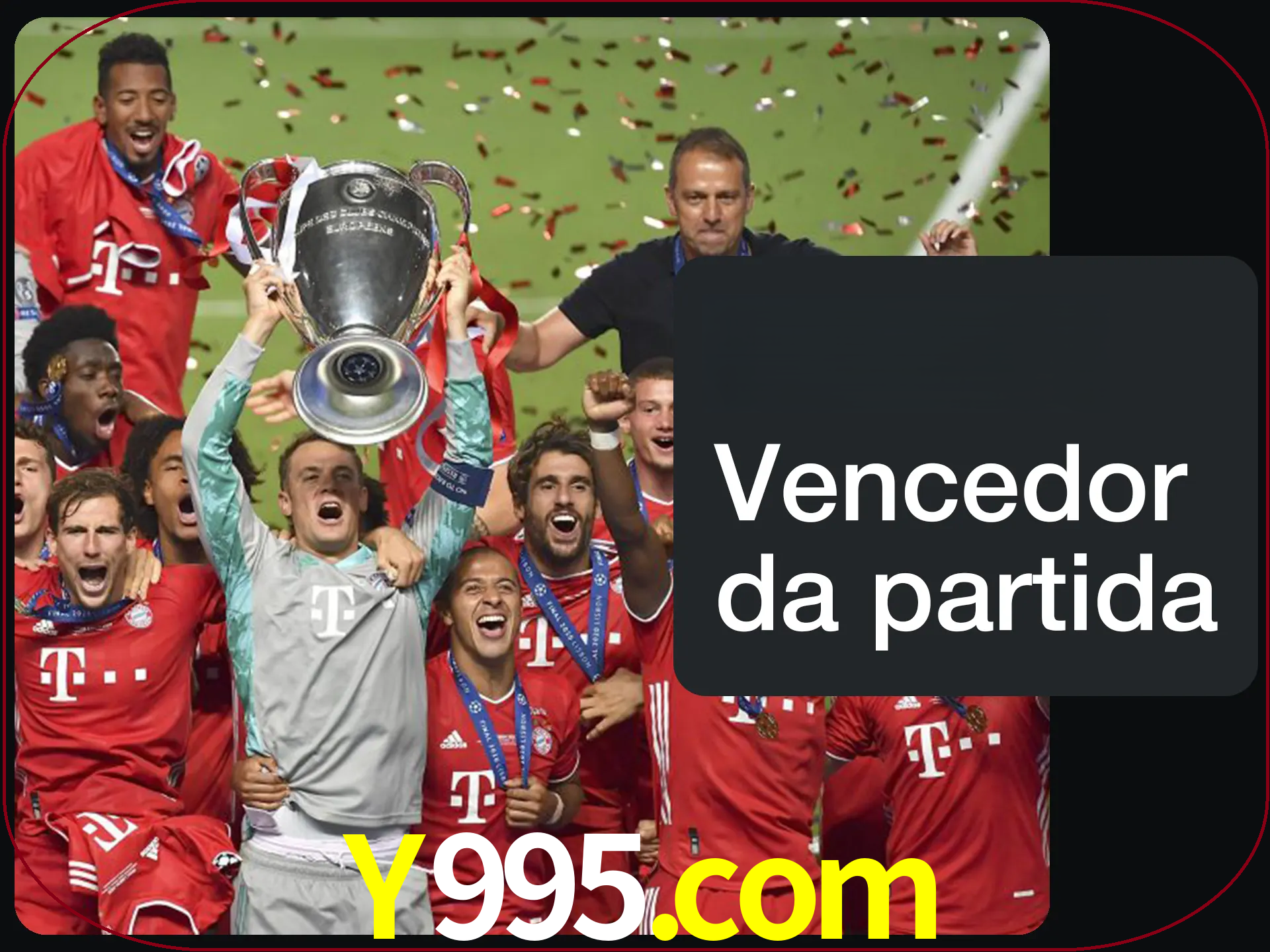 Aposte no vencedor e ganhe uma grande quantia de dinheiro.