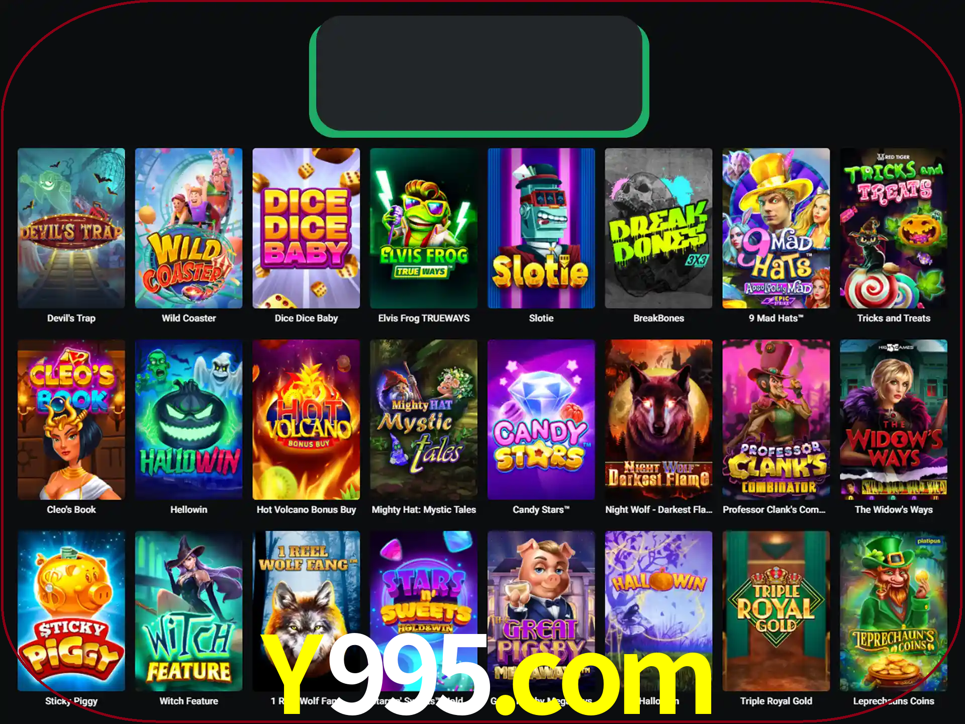 Procure por seus amados jogos de slot.